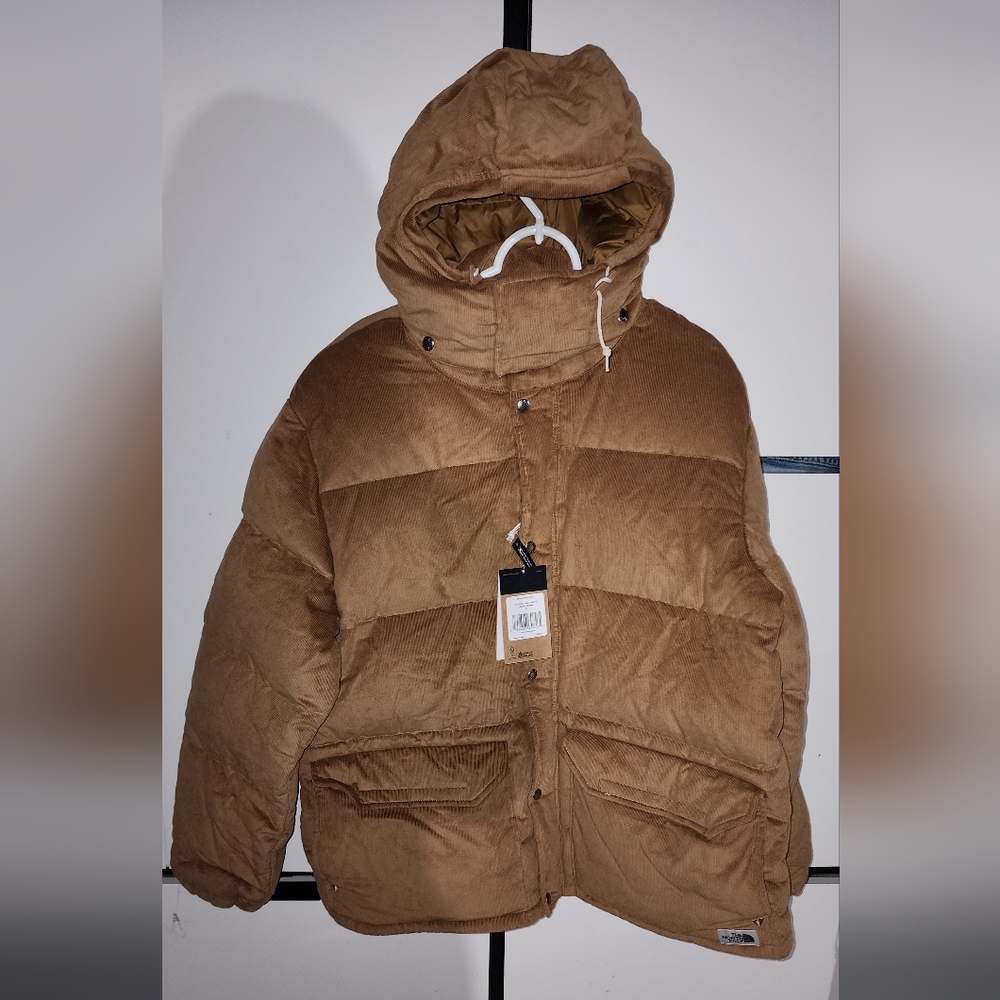 NWT The North Face Men’s Sierra Down Corduroy Parka - XL Utility  Brown